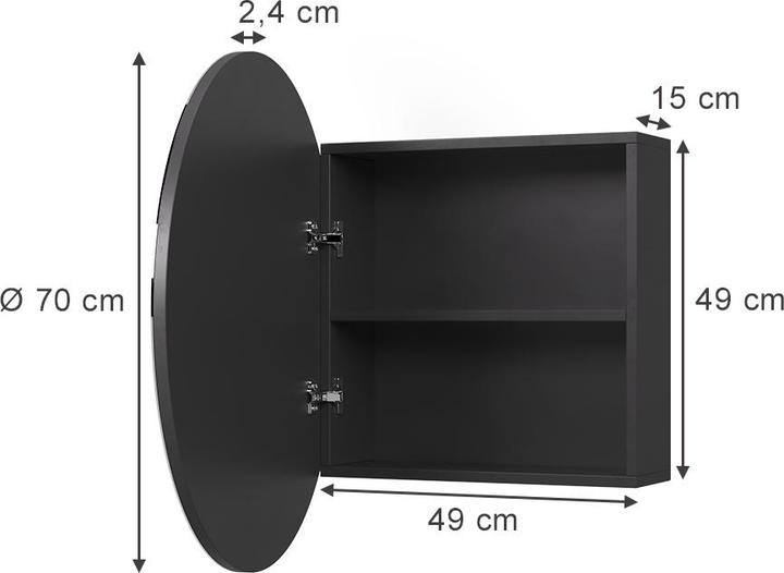 Immagine prodotto Vicco Loki (70 x 17.40 x 70 cm)