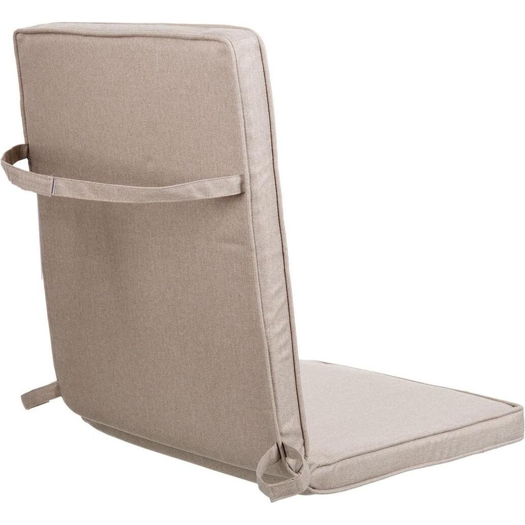 Thumbnail - Sitzkissen, Stuhl-Kissen Beige 123 x 48 x 4 cm