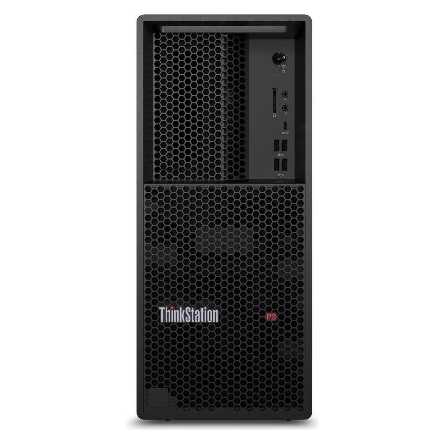 Lenovo ThinkStation P3 Tower (512 GB, 32 GB, Intel Core i7-14700K), PC, Schwarz