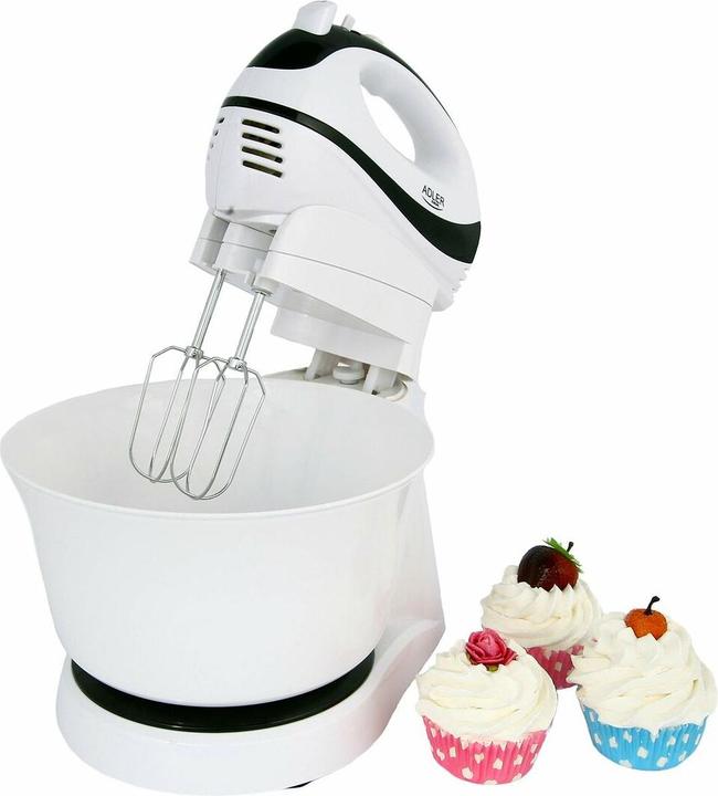 Actual product image Adler AD 4206 mixer Stand mixer Black, White (300 W)