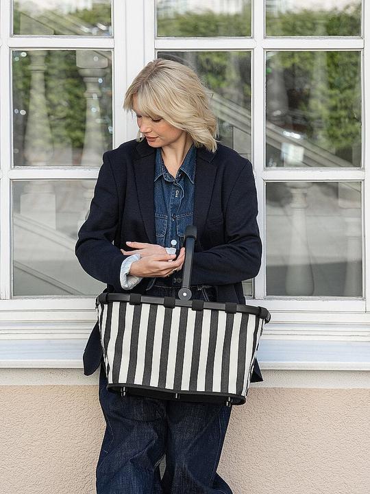 Produktbild reisenthel Einkaufskorb Carrybag Summerstripes Black
