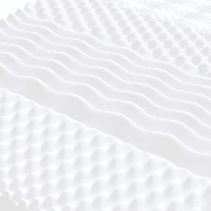 Image du produit vidaXL Schaumstoffmatratze 120 x 210 cm 7-Zonen Härtegrad 20 ILD (120 x 210 cm, Noyau de mousse)