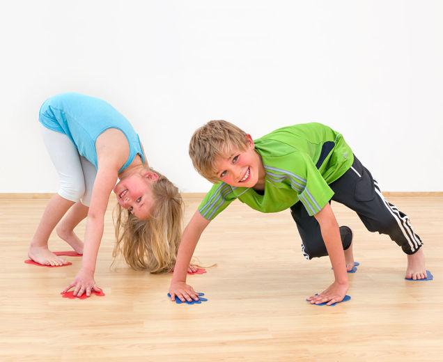 Actual product image Betzold Sport Floor marking set hands & feet