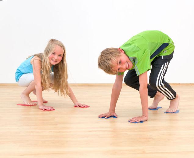 Actual product image Betzold Sport Floor marking set hands & feet