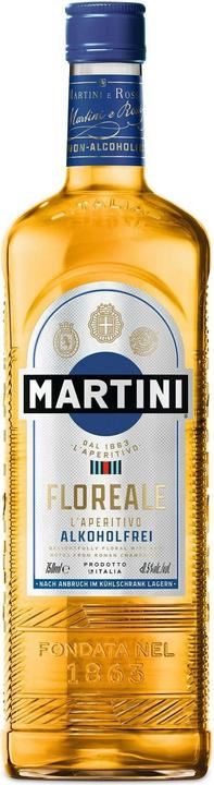 Produktbild Martini Floreale Vermouth (0 %, Italien, 1 x 75 cl, Alkoholfreier Aperitif)