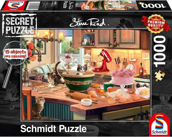 Immagine prodotto Schmidt Spiele Puzzle segreto al tavolo della cucina (1000 pezzi)