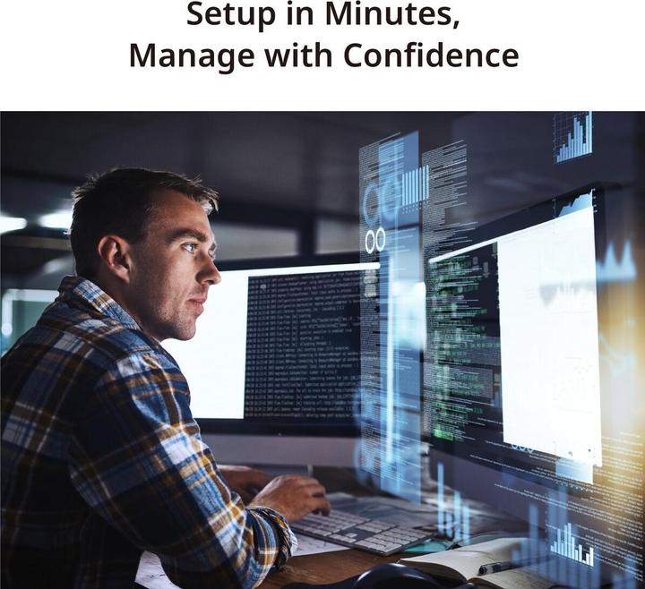Produktbild D-Link AX3000 WI-FI 6 SMART AP FOR DBR SERIES NMS IN WRLS (2402 Mbit/s)