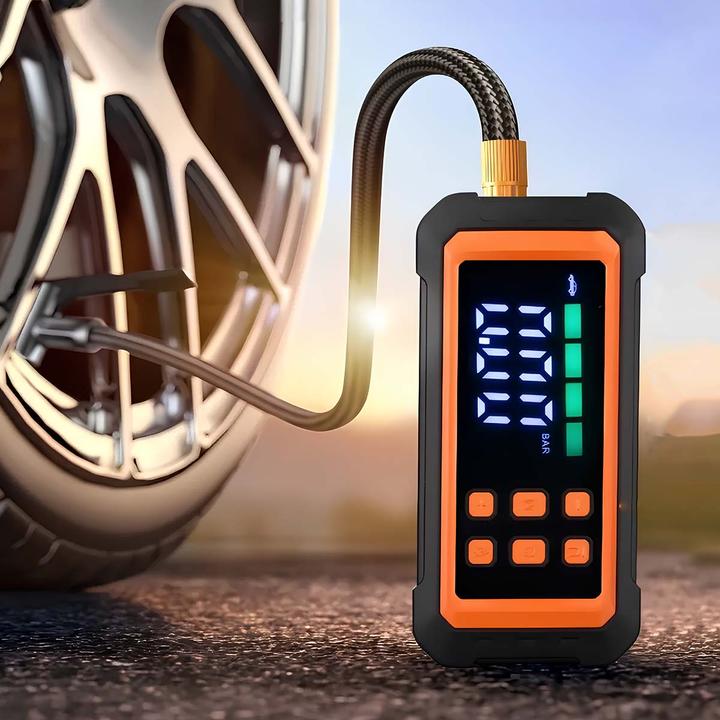 Produktbild Avizar Starthilfe mit Kompressor, Multifunktion (6000 mAh)