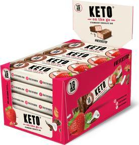 Produktbild KETO Strawberry Chocolate Bar 35g