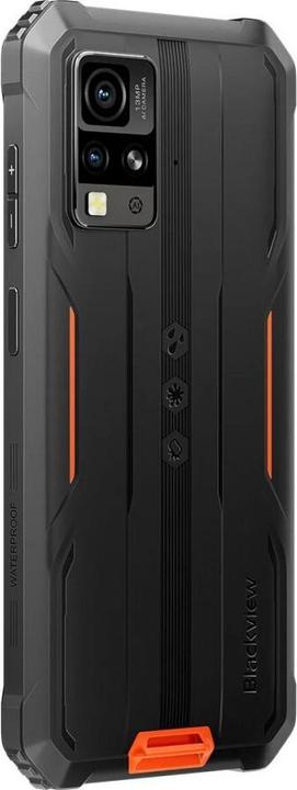 Immagine prodotto Blackview Smartphone BV4800Pro 4GB/128GB Arancione (128 GB, Arancia, 6.56", Doppia SIM, 4G)