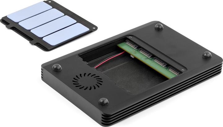 Actual product image StarTech 4 Bay NVMe Enclosure (M.2)