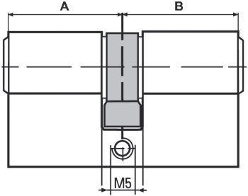 Produktbild BKS Profildoppelzylinder PZ 8812 31/70 mm Not- und Gefahrenfunktion beidseitig Anzahl Schlüssel 3 ver... (Profildoppelzylinder)