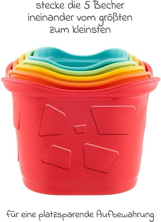 Actual product image Chicco 2 in 1 stacking cup - Eco+