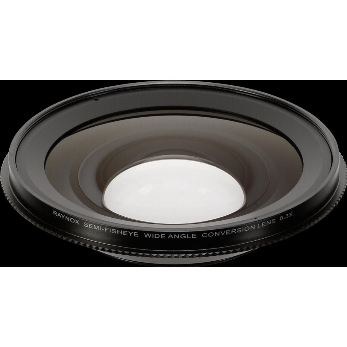 Raynox MX-3000 0,3x Fish-Eye (Weitwinkelkonverter, Universell), Objektivkonverter, Schwarz