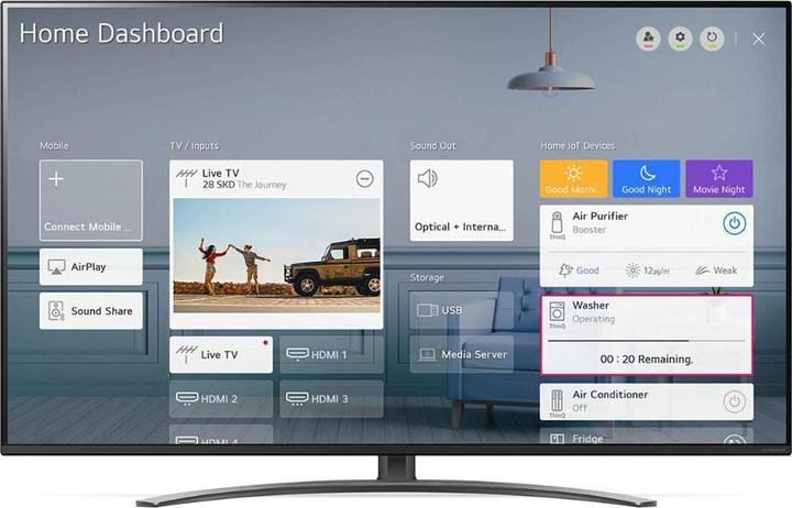 Produktbild LG 65NANO816 (65", Nano-Cell, 4K, 2020)