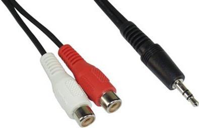 Image du produit InLine Câble Cinch/jack (5 m, Câble AUX, Câbles Cinch)