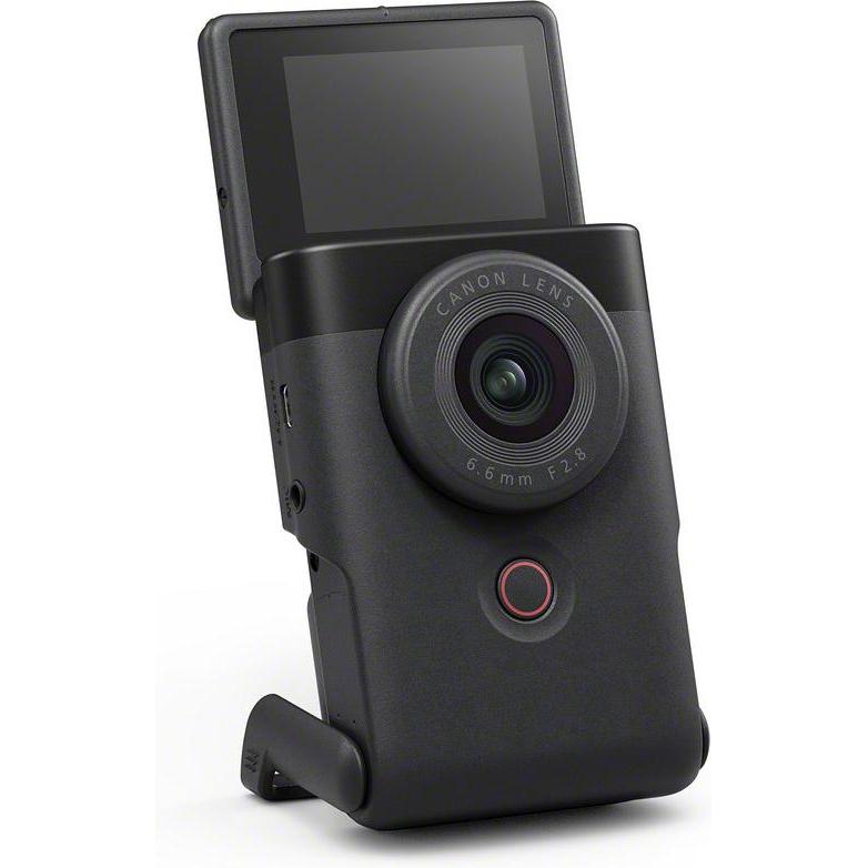 Canon PowerShot V10 Erweitertes Vlogging-Kit (20.90 Mpx, 30p), Videokamera, Schwarz