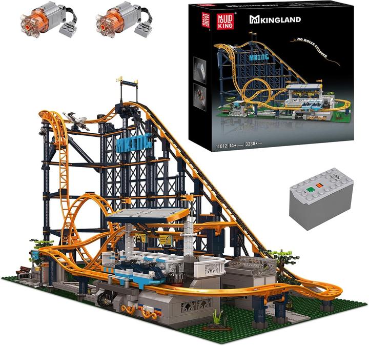 Produktbild Mould King Roller Coaster, Achterbahn