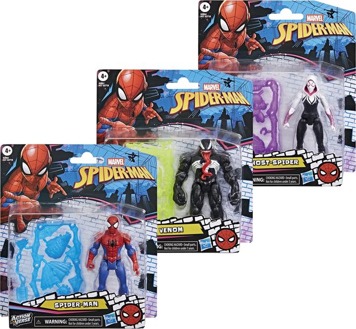 Spiderman Action Verse Figure With Gear sort.