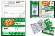 Actual product image Sigel Receipt pad DIN A6 landscape not carbonless 2 carbon copies 2x50 sheets. (50 x)