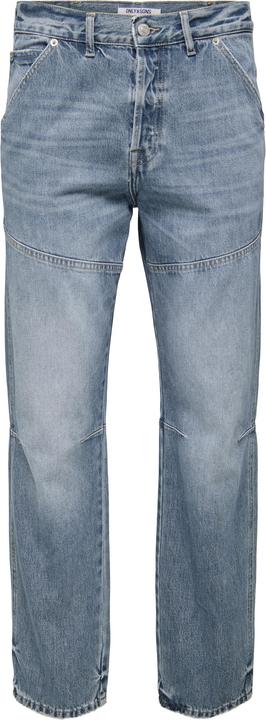 Produktbild Only & Sons ONSEDGE Mid Rise Gerade geschnitten Jeans Normal geschnitten jeans (W34/L32)