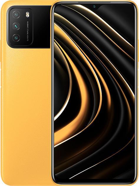 Image du produit Xiaomi Poco M3 (64 Go, Jaune, 6.53", Double SIM, 48 Mpx, 4G)