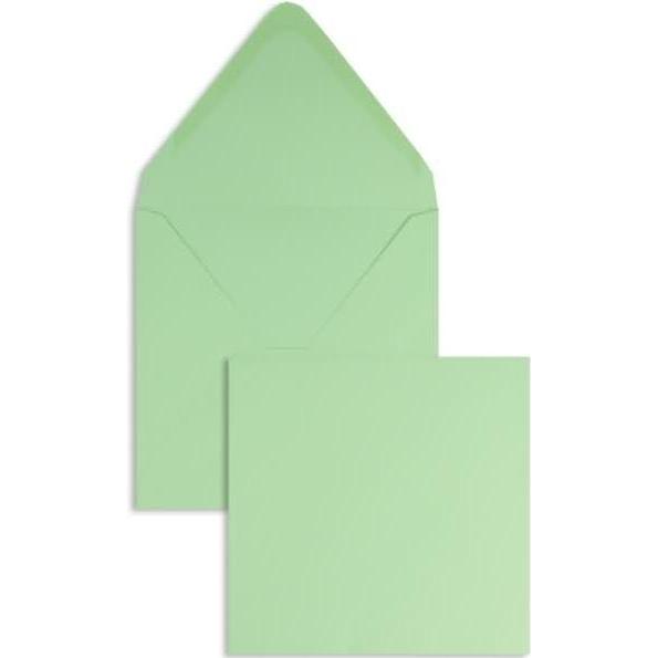 Blanke, Briefumschlag, Briefumschläge 160x160mm 120g/qm gummiert VE=100 Stück pistazie (100 x)