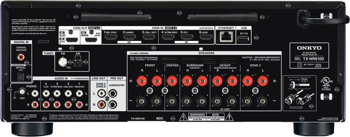 Produktbild Onkyo TX-NR6100 (7.2 Kanal, FM, AM, DAB+)