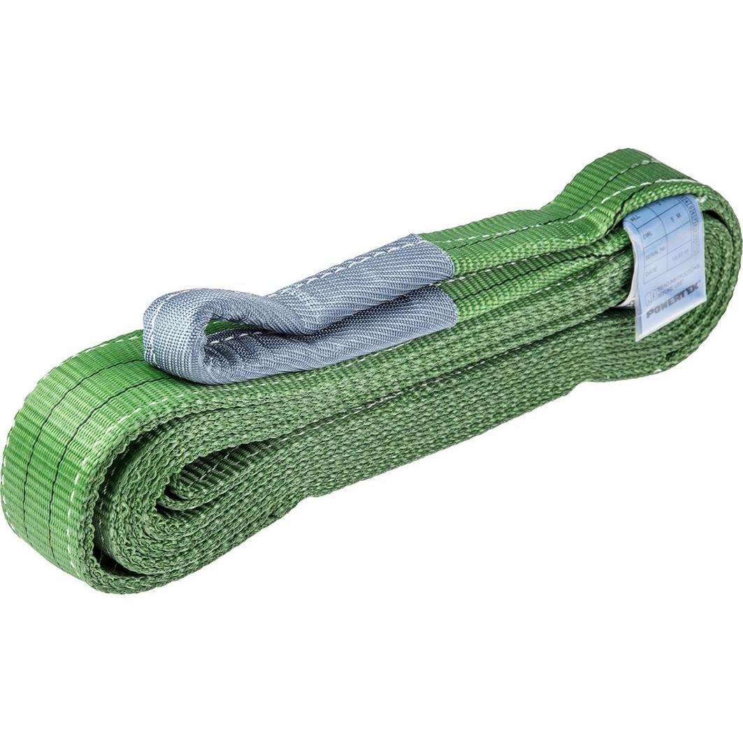 Rs Pro, Fördertechnik, Green duplex webbing sling,5m 2ton