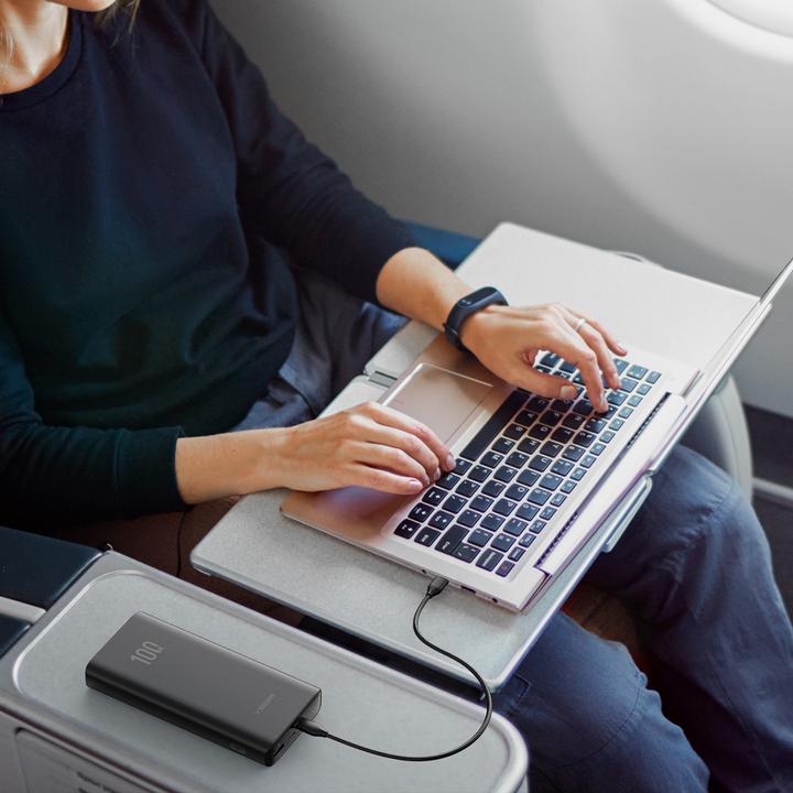 Actual product image Veger TC100 VG-W2032C-100 20000mAh powerbank 130W (20000 mAh, 100 W, 74 Wh)