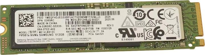 Produktbild Dell 512GB, SSD, PCIe-34, M.2 (512 GB, M.2 2280)