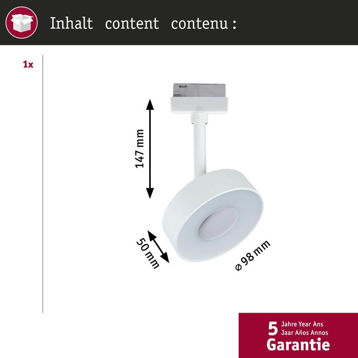 Produktbild Paulmann URail Spot Circle (370 lm)