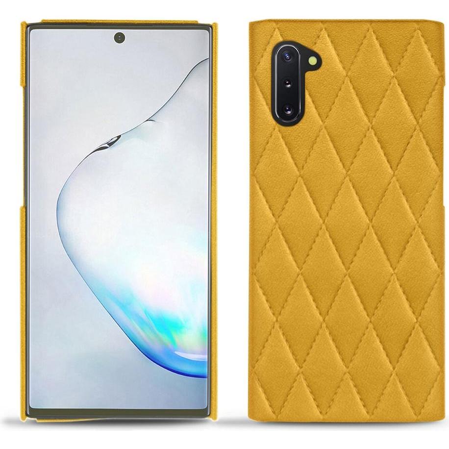 Noreve Lederschutzhülle (Samsung Galaxy Note 10), Smartphone Hülle, Orange