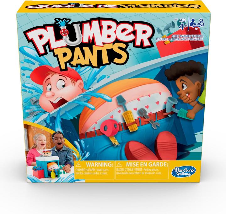 Actual product image Hasbro Plumber Pants (German, French, English)