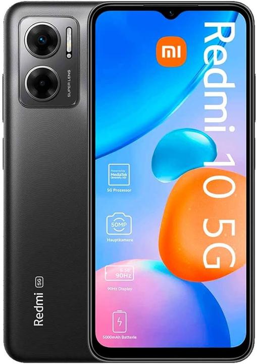 Produktbild Xiaomi Redmi 10 (128 GB, Carbon Gray, 6.85", Dual SIM, 4G)