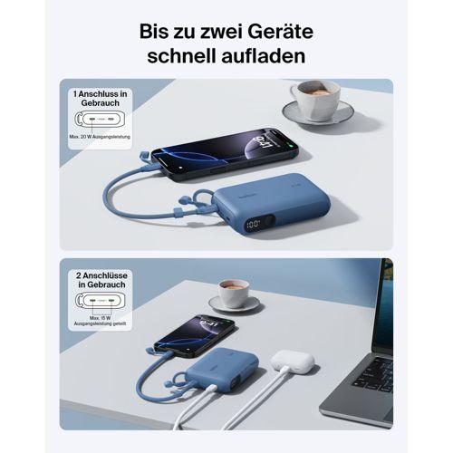 Actual product image Belkin BoostCharge 10k (10000 mAh, 20 W, 37 Wh)