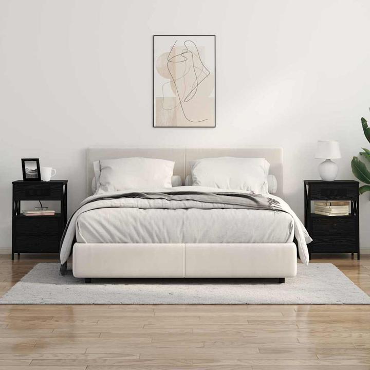 Produktbild vidaXL Moderner Nachttisch (40 x 31 x 60 cm)