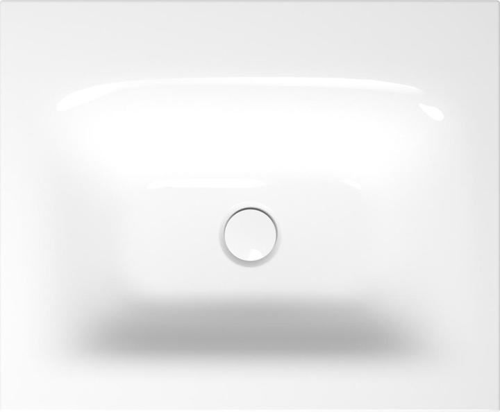 Produktbild Bette Lux Einbau-Waschtisch ohne Hahnloch, A160 600 x 495 mm (495 mm, 600 mm)