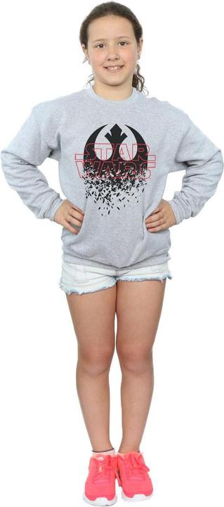 Immagine prodotto Star Wars The Last Jedi Shattered Emblem Felpa Ragazze (152, 158)