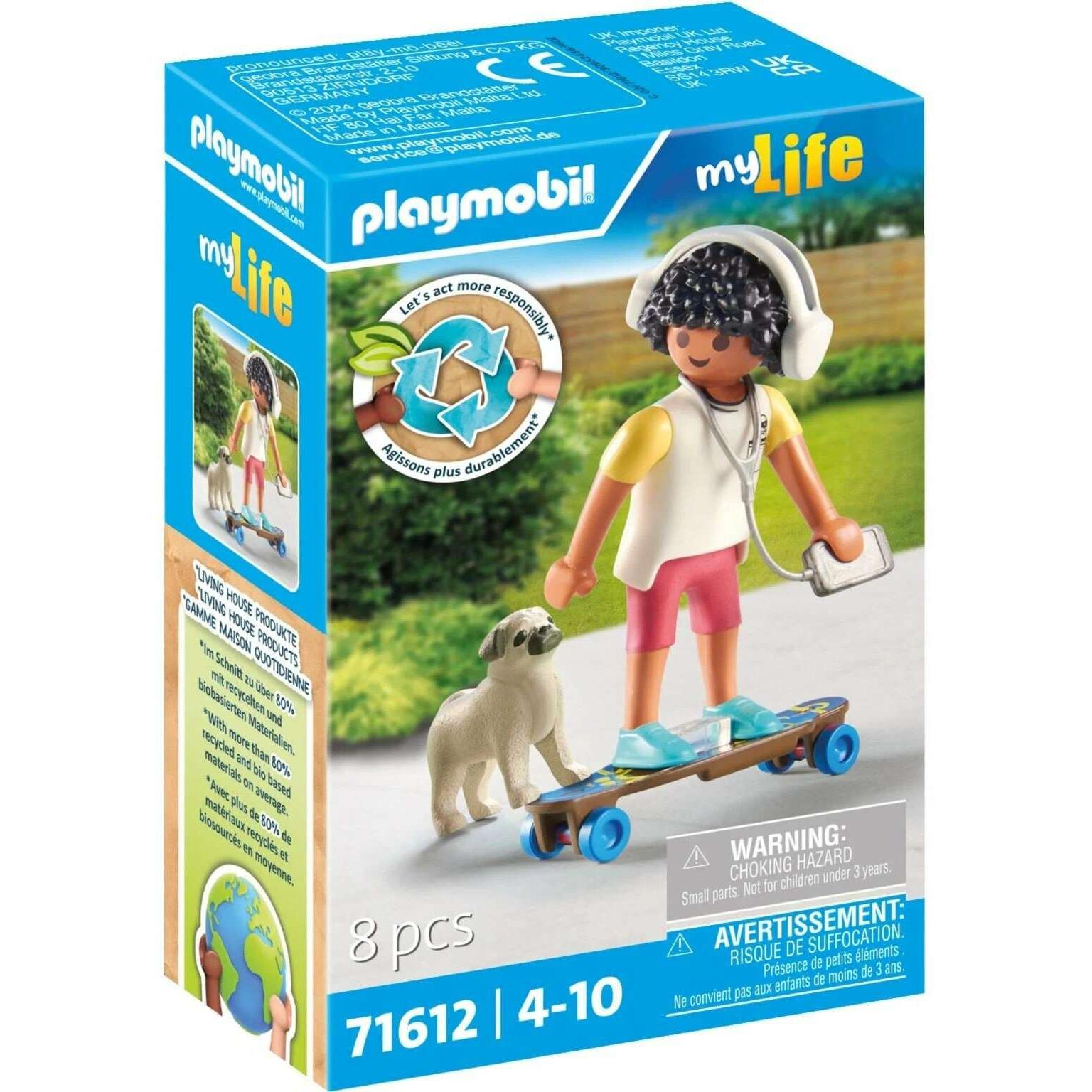 Playmobil Junge mit Hund (71612, Playmobil My Life)