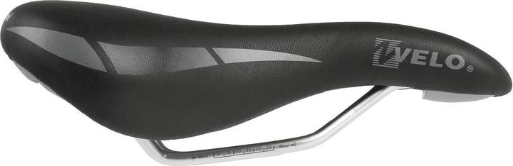 Actual product image Velo Bicycle saddle Wide:Channel