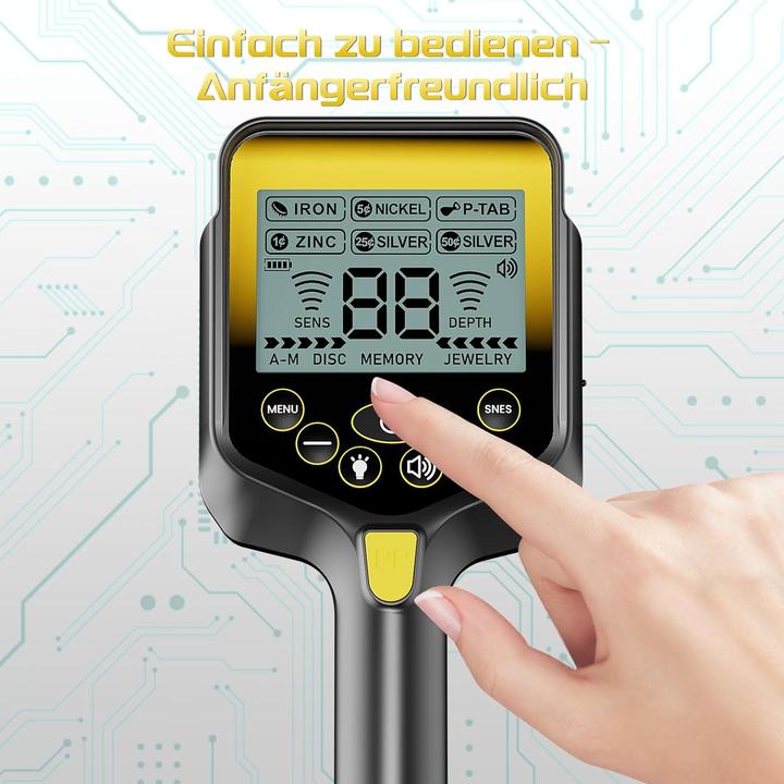 Produktbild Lolaran Metalldetektor mit Pinpointer & Akku