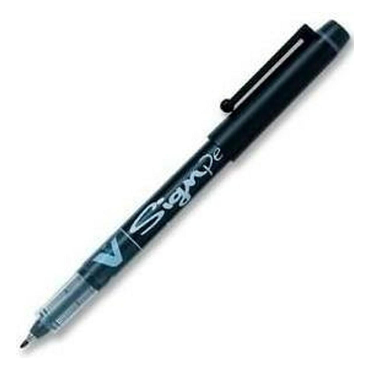 Pilot, Schrijfpennen, Sw-Vsp Intrekbare Clippen 1 Stuk(s) (Zwart, 12 x)