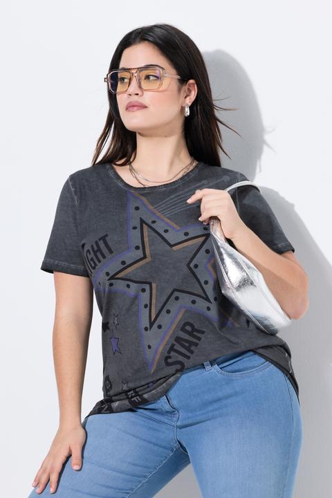 Produktbild Angel of Style T-Shirt, Regular Fit, Stern-Druck (44)