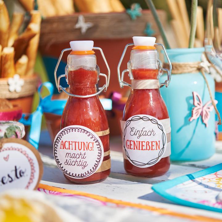 Actual product image VBS XXL swing top bottles "100 ml", 12 pieces (0.10 l)