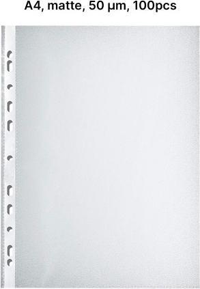 Produktbild AD Class PUNCHED POCKET Orange Peel A4 50 micr., pouch 100 pcs (A4, 100x)