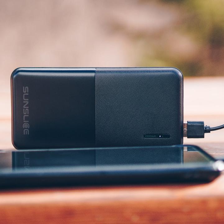 Produktbild Sunslice Externer Akku "Gravity 20" (20000 mAh, 18 W, 74 Wh)