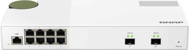 Immagine prodotto QNAP QSW-M2108-2S, 8 porte, 2 porte SFP+, switch gestito via web (8 porte)