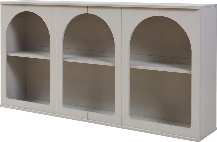 Actual product image En.Casa Sideboard Trorhun 160x30x80 cm Grau (160 x 30 x 80 cm)