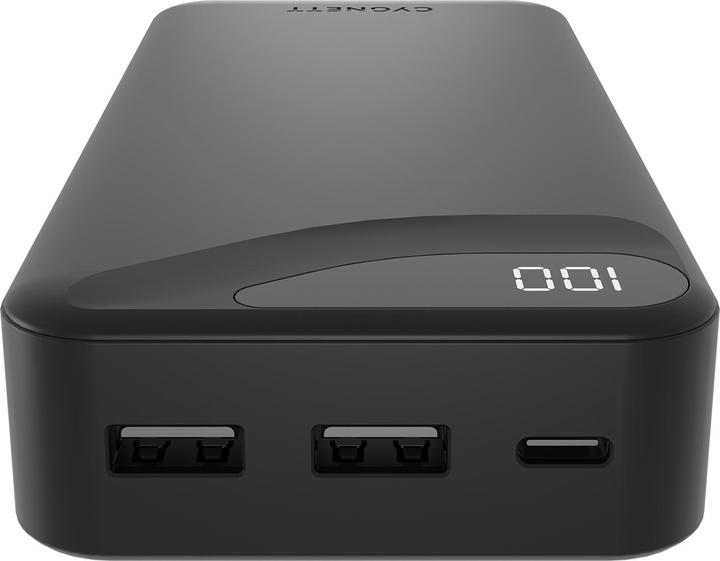 Productafbeelding Cygnett POWERBANK 20000MAH ZWART 3 APPARATEN 1 USB-C 2 USB-A DISPLAY (20000 mAh, 15 W, 74000 Wh)